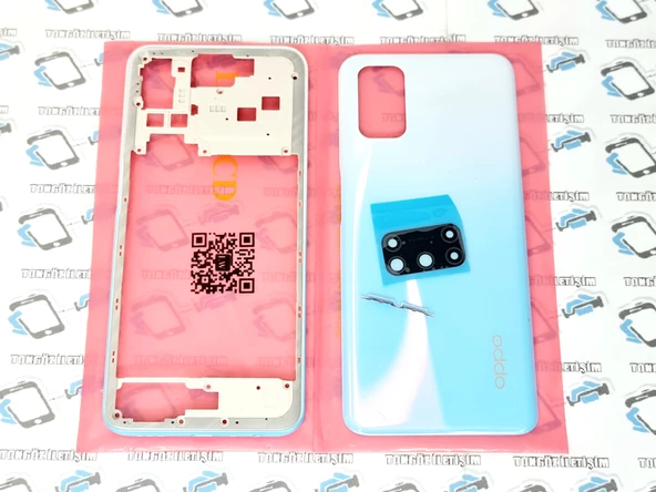 Oppo A52 kasa Arka Pil Kapağı (Orijinal FULL) - Resim 5