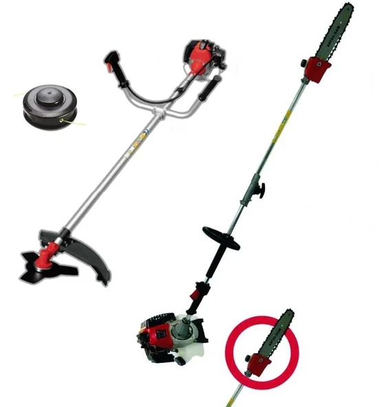 Max-Extra BCB52S Benzinli Yan Tırpan+Yüksek Dal Budama 2 Hp ürün görseli