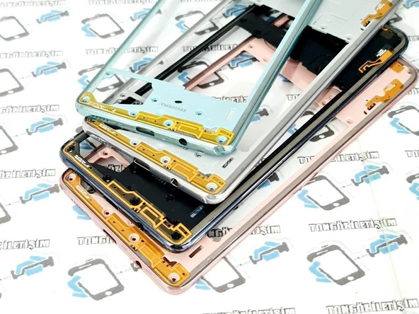 Samsung Galaxy (SM-A715) A71 KASA Arka Pil Batarya Kapağı (Yan T - 4