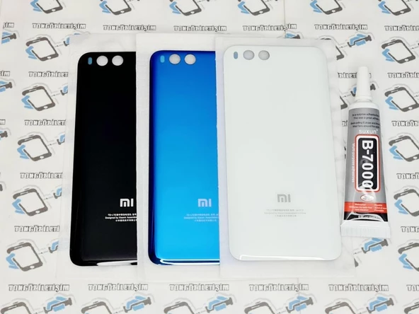 Xiaomi Mi 6 Arka Kapak Batarya Pil Kapağı (CAM) B-7000