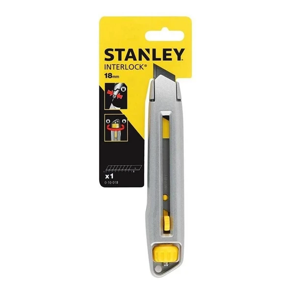 Stanley 0-10-018 165x18mm Interlock Kilitlenen Maket Bıçağı - Resim 6