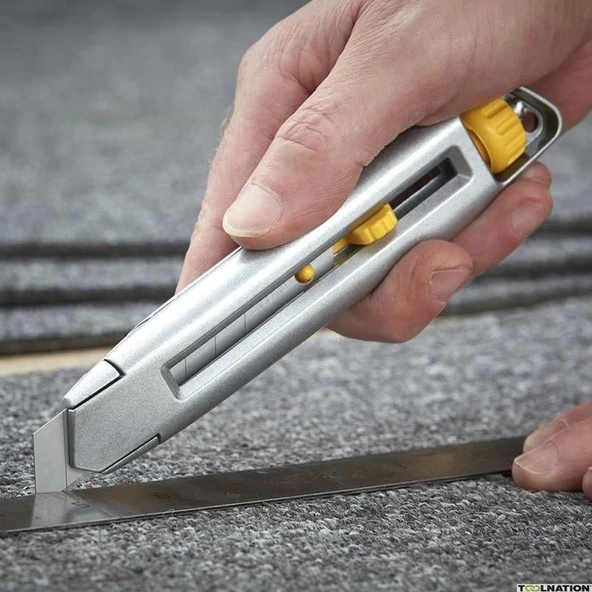 Stanley 0-10-018 165x18mm Interlock Kilitlenen Maket Bıçağı - Resim 8
