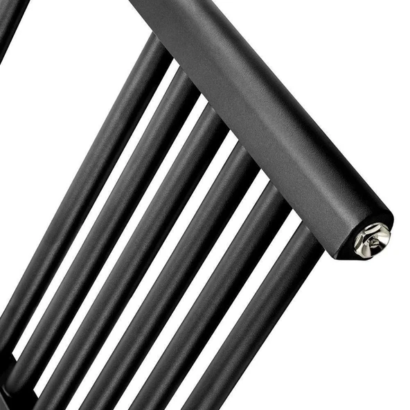 Duffmart Rainbow 6/7 Antrasit Düz Havlupan Radyatör - Resim 8