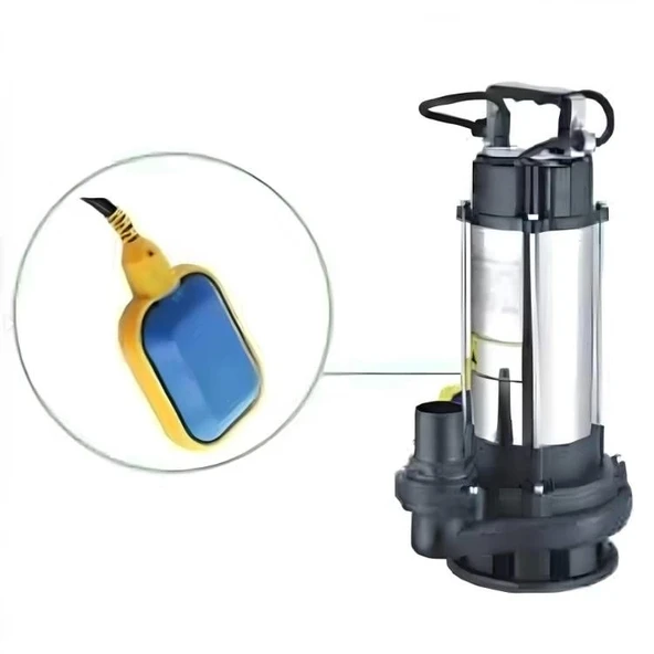 Duffmart V450F-B Pis Su Foseptik Parçalayıcılı Açık Fanlı Dalgıç Pompa - Resim 2