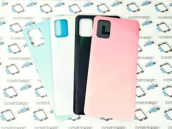 SSamsung Galaxy (SM-A715) A71 KASA Arka Pil Batarya Kapağı (Yan - Resim 7
