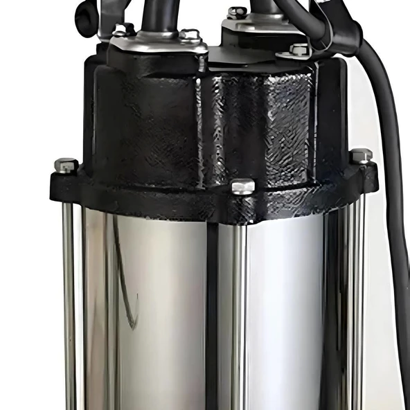 Duffmart V750F Pis Su Foseptik Parçalayıcılı Açık Fanlı Dalgıç Pompa - Resim 6