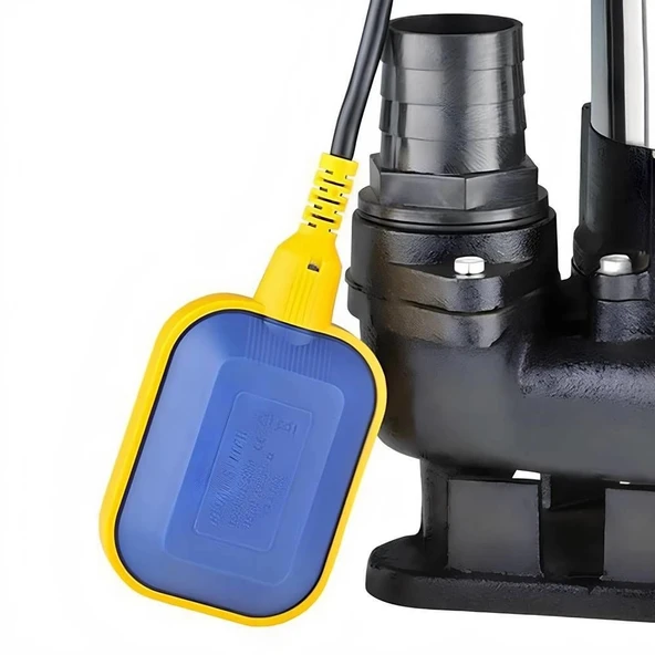 Duffmart V750F Pis Su Foseptik Parçalayıcılı Açık Fanlı Dalgıç Pompa - Resim 4