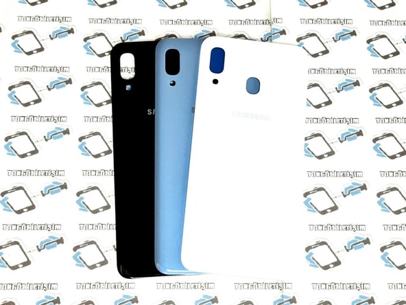 Samsung Galaxy A30 A 305 Full Kasa Arka Pil Kapağı (Yan Tuşlar) - 4
