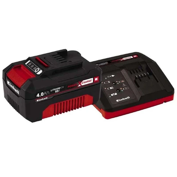 Einhell 18V 4,0Ah PXC Starter Kit Akü & Şarj Cihazı - Resim 2