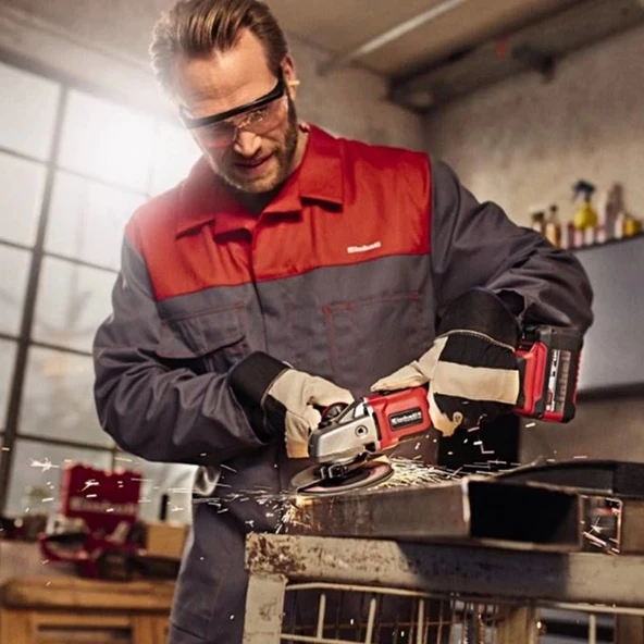 Einhell Axxio Te-Ag 18/125 Li Solo Akülü Avuç Taşlama - Resim 8