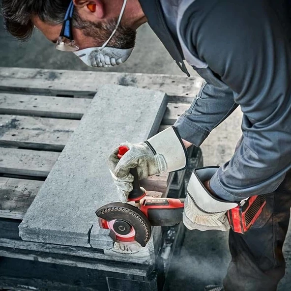 Einhell Axxio Te-Ag 18/125 Li Solo Akülü Avuç Taşlama - Resim 7