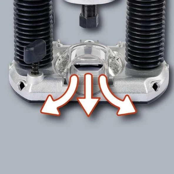 Einhell TC-RO 1155 E Dik Freze Makinası - Resim 5