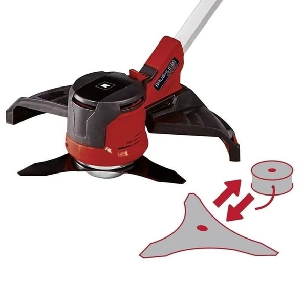 Einhell Agillo Solo Akülü Yan Tırpan - Resim 5