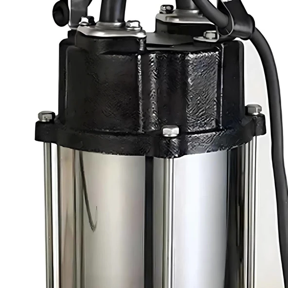 Duffmart V1100F Pis Su Foseptik Parçalayıcılı Açık Fanlı Dalgıç Pompa - Resim 6