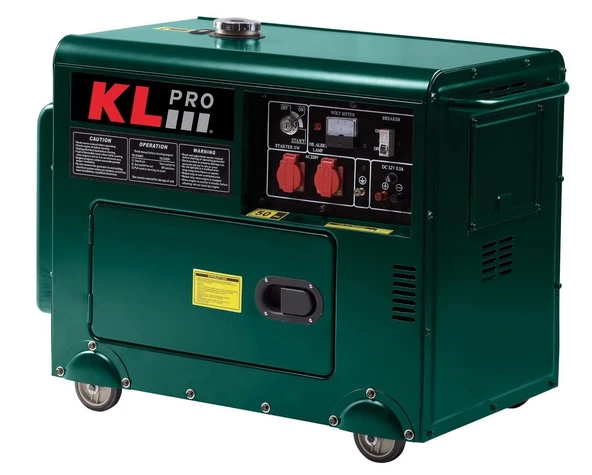 KLPRO KLJ5GF-LDE 13Hp 4.8kVa Monofaze Sessiz Dizel Profesyonel Jeneratör ürün görseli