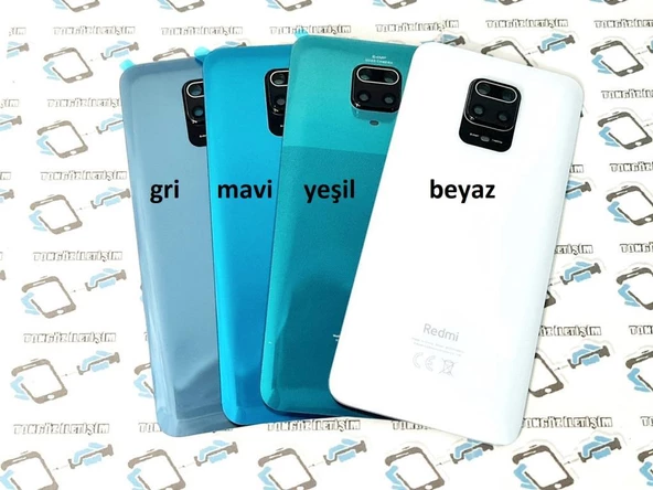 Xiaomi Redmi NOTE 9 RPO Arka Pil Batarya Kapağı Orijinal (KAMERA ürün görseli 1