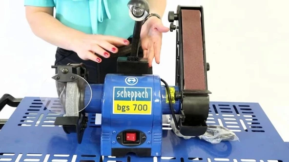 Scheppach BGS700 Zımpara Taş Motoru - Resim 2