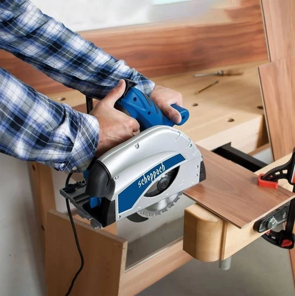 Scheppach PL55 160 MM Dalma Tip Daire Testere + Kılavuz Rayı - Resim 7