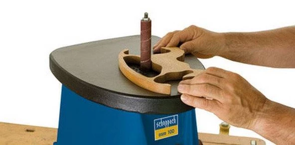 Scheppach HG 580 Salınımlı Silindirik Zımpara - 4