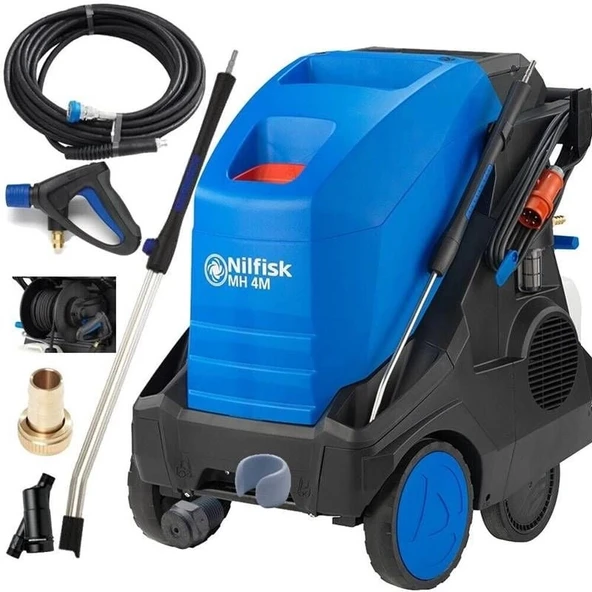 Nilfisk MH 4M-200/960 FA EU Sıcak Soğuk 200 Bar Basınçlı Yıkama Makinesi - Resim 5