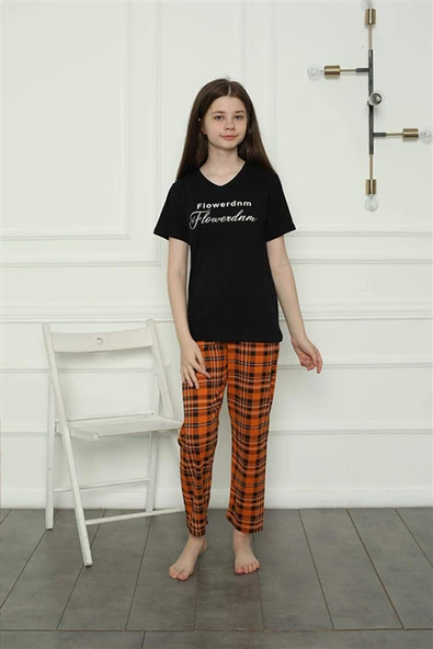 Kız Çocuk Penye Pijama Takım 20408