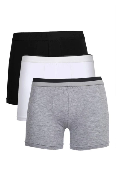 Erkek Penye 3'lü Boxer 40100