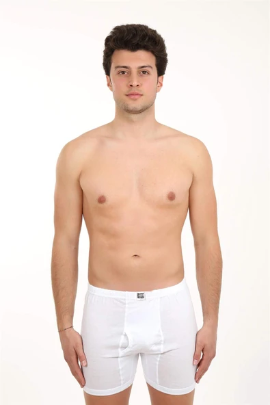 Erkek Paçalı Penye Boxer 40066