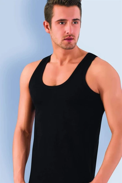 Erkek Likralı Atlet 6573 - 2