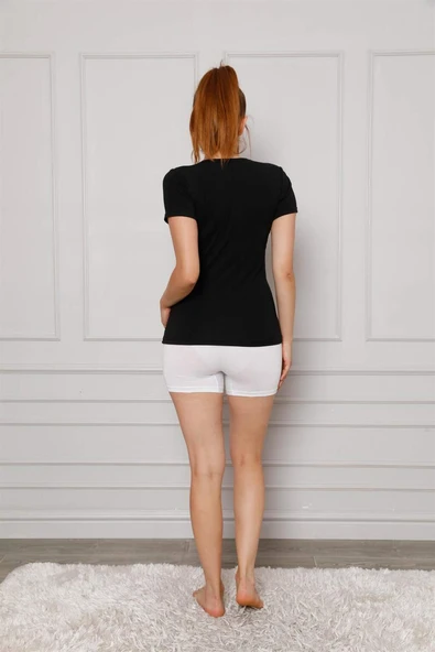 Kadın Penye Boxer 5871 - 3