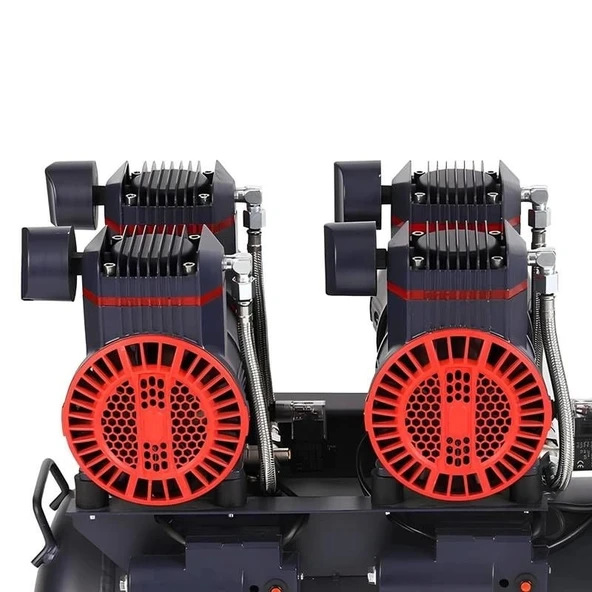 Proter 50 Lt 4 Hp Yüksek Hızlı Sessiz Yağsız Hava Kompresörü - Resim 5