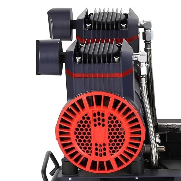 Proter 50 Lt 4 Hp Yüksek Hızlı Sessiz Yağsız Hava Kompresörü - Resim 7