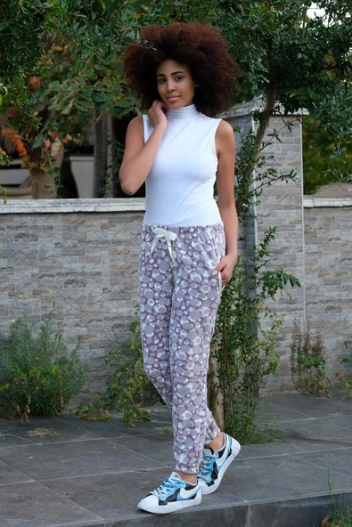 Kadın Welsoft Polar Tek Alt Pijama 210062