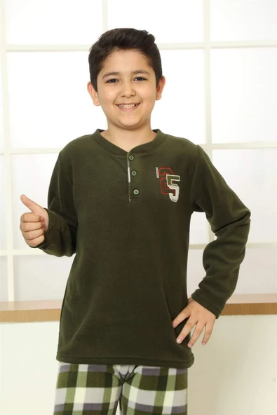 WelSoft Polar Çocuk Pijama Takımı 20251H - 2