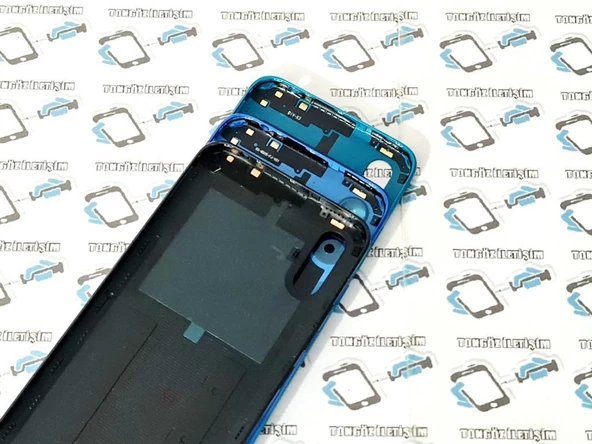 Xiaomi Redmi 9A Kasa Arka Pil Batarya Kapağı Orjinal (YAN TUŞLAR - 3