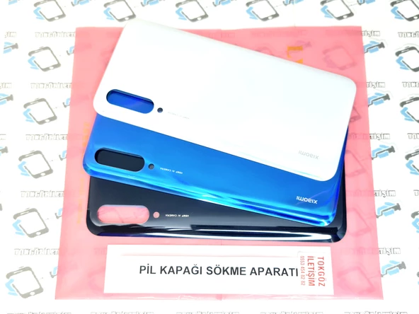 Xiaomi Mi 9 LİTE Arka Kapak Batarya Pil Kapağı (CAM) - 2