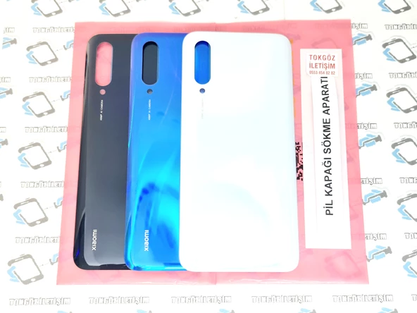 Xiaomi Mi 9 LİTE Arka Kapak Batarya Pil Kapağı (CAM)