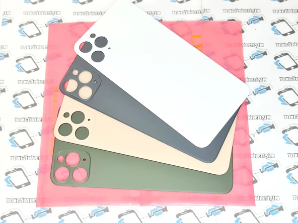 İphone 11 PRO MAX Arka Pil Batarya Kapağı (Geniş Delik) B-7000 - 3