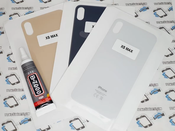 İphone XS MAX Arka Pil Batarya Kapağı (Orjinal CAM) B-7000