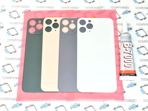 İphone 11 PRO Arka Pil Batarya Kapağı (CAM) B-7000