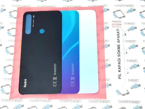 Xiaomi Redmi Note 8 Arka Pil Batarya Kapağı (CAM)