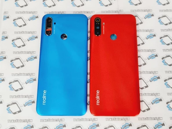 Oppo Realme C3 Kasa Arka Kapak Batarya Pil Kapağı (Yan Tuşlar) - Resim 2