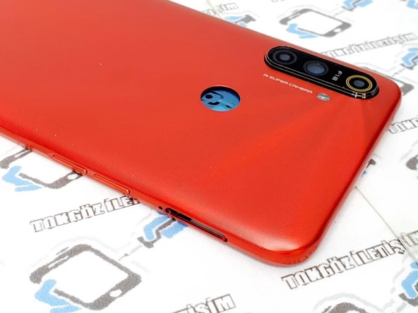 Oppo Realme C3 Kasa Arka Kapak Batarya Pil Kapağı (Yan Tuşlar) - Resim 5