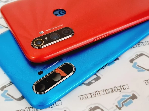 Oppo Realme C3 Kasa Arka Kapak Batarya Pil Kapağı (Yan Tuşlar) - Resim 6