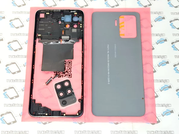 Oppo Reno 5 Lite kasa Arka Pil Kapağı (Orijinal FULL) - 4