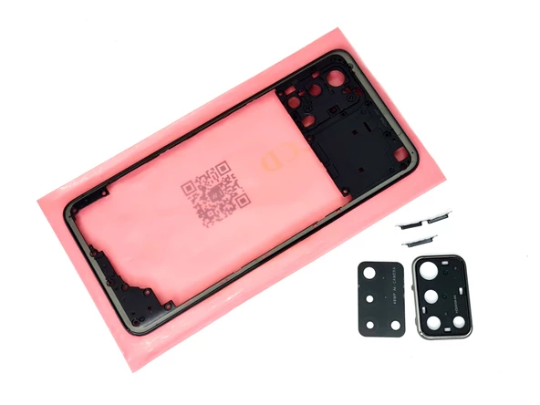 Oppo A74 kasa Arka Pil Batarya Kapağı SİYAH - Resim 2