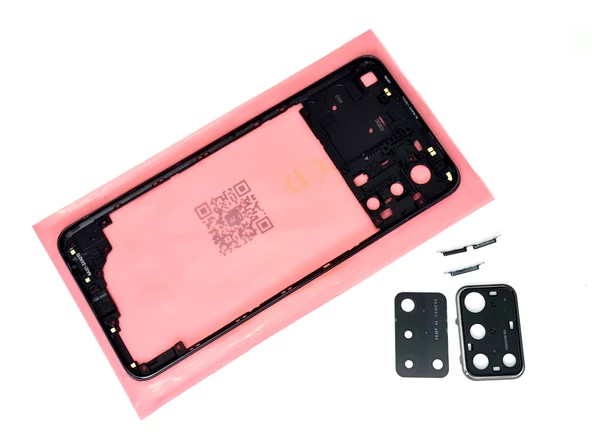 Oppo A74 kasa Arka Pil Batarya Kapağı SİYAH - Resim 3