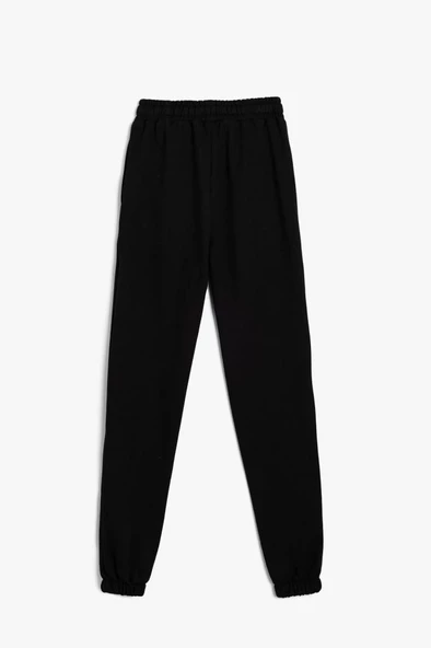 Koton Kız Çocuk Basic Jogger Eşofman Altı Beli Lastikli - 2