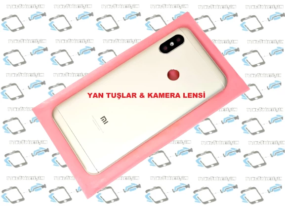 Xiaomi Mi A2 Lite Kasa Arka Pil Batarya Kapağı GOLD