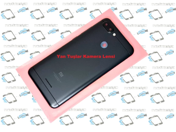 Tkgz Xiaomi Redmi 6 Kasa Arka Pil Batarya Kapağı SİYAH