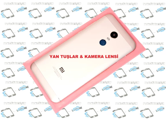 Xiaomi Redmi 5 Plus Kasa Arka Pil Batarya Kapağı GOLD - 1